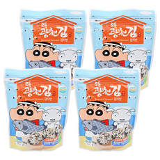 Baekje 百濟 蠟筆小新 海苔酥 口感豐富有層次, 什錦海鮮, 50g, 4包