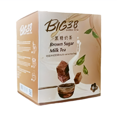 PIPO 啡堡創飲 黑糖奶茶 Set 6包, 濃郁黑糖香味, 台灣在地檢驗合格茶葉, 0熱量蒟蒻, 25g, 1盒