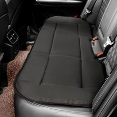 XFIT 4D立體透氣網布夏季通風後座三人坐墊, 黑色, 1個