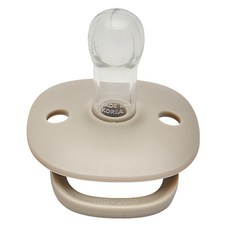 MOYUUM 母乳實感辛奇奶嘴,6個月以上,灰色,安全矽膠安撫奶嘴, 1個