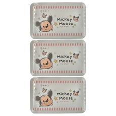 收納王妃 TSUM 濕紙巾盒, 紅線米奇, 3個