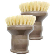 KEYTOSS 詰朵斯 植物纖維 圓柄油切清潔刷 鍋具爐具砧板, 2個, 1入