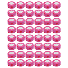 毛皇上 彈力自黏寵物繃帶 粉底愛心 小號, 587g, 48捲