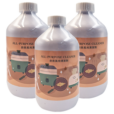 papaz 怕怕髒 廚房萬用清潔劑 500ml, 3瓶