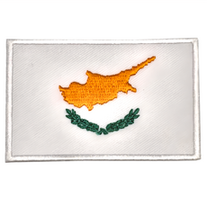 A-ONE 匯旺 塞浦路斯國旗刺繡布貼 8x5cm, 彩色, 1件
