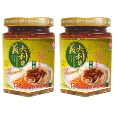 台塑餐飲 全素義大利醬, 用料自然 口感香甜, 不含防腐劑, 280g, 2罐