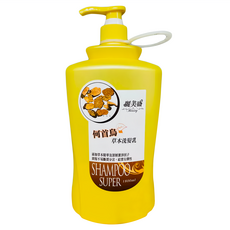 麗美盛 何首烏草本洗髮乳, 1.8L, 1瓶