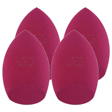 MOTO beauty care 高分子美妝蛋 水切型, 不含乳膠, AD-056, 4個