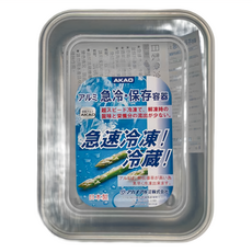 AKAO 日製急冷保鮮盒 深型 中 容量 1.8L 耐熱溫度 -40度~70度, 1個