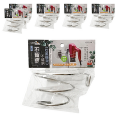 minono 米諾諾 不留痕不鏽鋼吹風機架, 130219, 6個