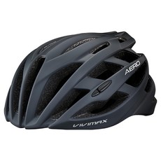 VIVIMAX AERO X 自行車安全帽，消光黑漸變，輕量透氣，舒適安全, 1個, XL