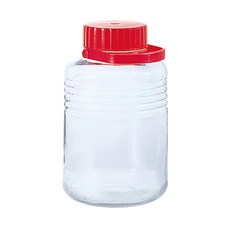 ADERIA 手提式玻璃瓶, 8L, 6個