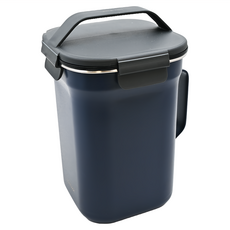LocknLock 樂扣樂扣 廚餘桶 2.5L, 深藍色, 1個