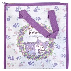 Skater 不織布便當袋, 庫洛米 紫色, 1個