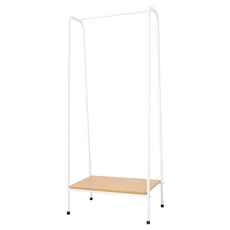 comet Home 時尚落地式掛衣架, 白色