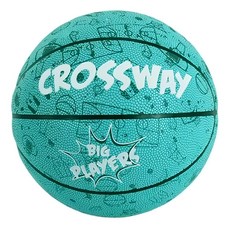 CrossWay 籃球 標準7號球 湖綠色, CRBA703, 1顆