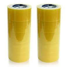 BIG DREAM THE 堅固耐用封箱膠帶 中型包裝用 63MIC 48mm x 40m, 10個, 透明