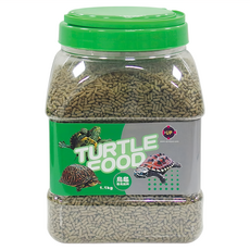 UP AQUA 雅柏 烏龜專用飼料 E-219, 1.1kg, 營養均衡，促進骨骼發育, 1罐