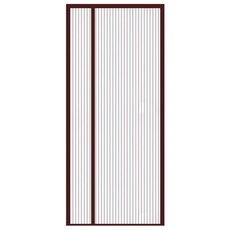 防蚊門簾, 90x210cm, 左開 咖色