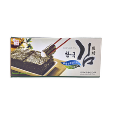 韓味不二 鹽烤海苔 (12入) 韓國產, 180g, 1盒
