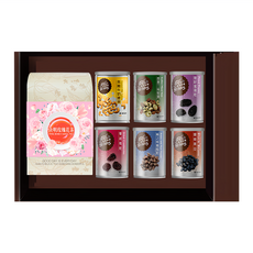 fresh grains 長青穀典 嵐苒7件茶堅果禮盒 D款 620g, 1盒
