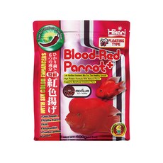 Hikari 高夠力 血鸚鵡色揚飼料, 含六種色揚成分 善玉菌, 浮性, 600g, 1包