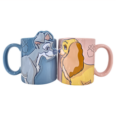 SunArt 馬克對杯 陶瓷材質, 流氓與小姐, 1組