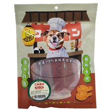汪汪食堂 犬零食 芝麻雞排 國產100%新鮮原肉製成 65g x 3包, 195g, 1包