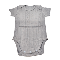 Simba 小獅王辛巴 Air Upper 透氣棉圓領短袖包屁衣