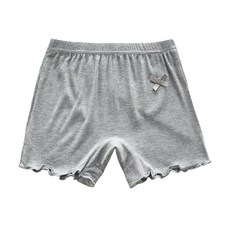 愛北鼻 女童防走光安全褲 灰色 110碼 親膚透氣 舒適