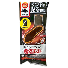KOBAYASHI 小林製藥 桐灰 腳底式暖暖包, 持久溫暖, 含消臭成分, 3個