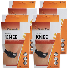 GoldenMed 矽膠髕骨帶 GO-7003, 4個