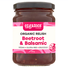 Ozganics 有機甜菜根巴薩米克調味料, 250g, 1罐