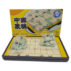 磁鐵折疊象棋 桌遊 攜帶型磁性象棋 折疊象棋 益智桌遊, 小號