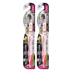 DENTALPRO 美白極細軟毛牙刷 顏色隨機, 1入, 2支