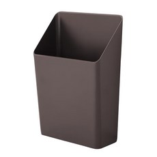 oka PLYS 無痕貼壁掛式錫箔紙/保鮮膜收納架 ABS材質, 焦糖棕, 1個, 15.5 x 8.2 x 21.5cm