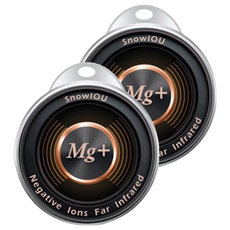 SnowIOU 樹飛雪 挺鎂力能量Mg補給隨行光片, 環保PU高聚合膠, 舒緩放鬆好入睡, 2個