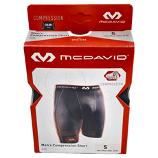 MCDAVID 壓縮緊身短褲 8100 黑色