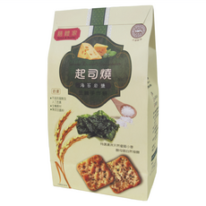 膳體家 起司燒生機手作餅 海苔岩鹽, 250g, 1包
