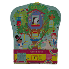 FLOSS&ROCK 角色扮演木製玩具10片組 兒童遊戲 激發想像力, 彩虹仙女, 1盒