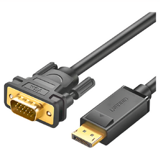 UGREEN 綠聯 DP轉VGA傳輸線 DP105, 1條, 1.5m
