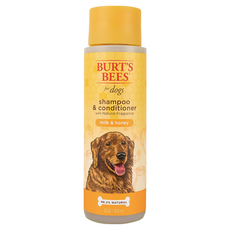BURT'S BEES 甜園乳香 狗狗洗髮精和護髮素, 含天然香料牛奶和蜂蜜, 354ml, 1瓶