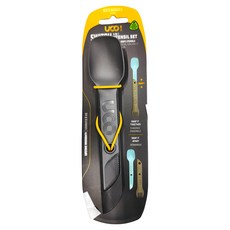UCO SWITCH SPORK UTENSIL SET WITH TETHER 多功能刀叉餐具, 長度17.8cm, 黑灰, 1個