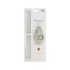 Citron 小檸檬 專利水壺蓋, 附吸管水壺蓋, 適用於250-750ML水壺, 輕柔灰 交通, 1個