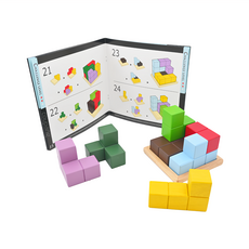 Ed.Inter 益智立方體積木，適合3歲以上兒童, 1組