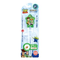 EDISON mama 學習筷, 玩具總動員 綠色, 1雙