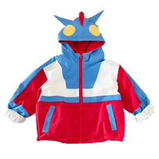 ULTRAMAN 超人力霸王 連帽奧特曼雙色外套
