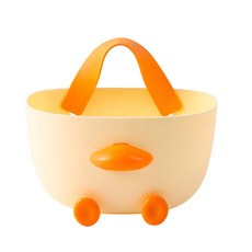 小雞可掛式廚房收納籃 70g, 顏色隨機, 1個