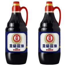 KIMLAN 金蘭 醬油 非基因改造黃豆, 2L, 2桶