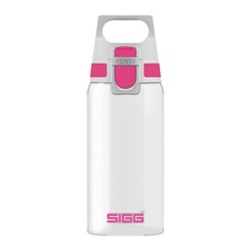 SIGG 全清透 Tritan 水瓶, 桃紅色, 500ml, 1個
